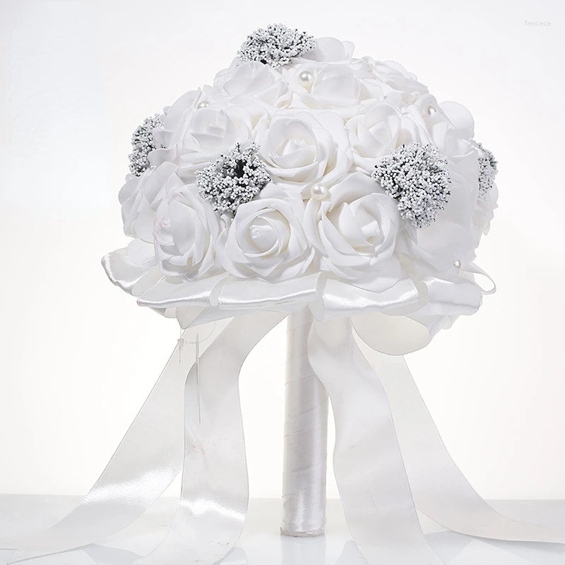 Bruiloft bloemen boeket bruidsmeisjes Bubble Bridal