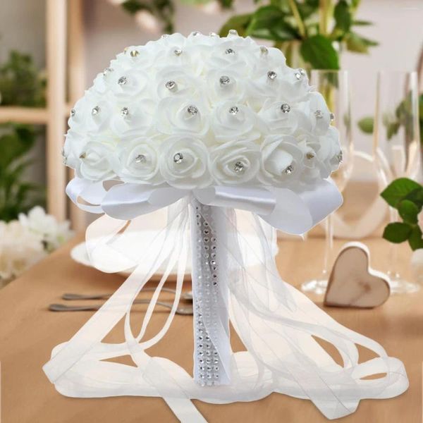 Bouquets de fleurs de mariage pour la mariée élégante boutique de mariée artificielle