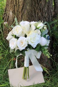 Fleurs De Mariage Bouquet De Mariée Fleur Artificielle Rose Myrtille Plante Succulente Simulation En Gros
