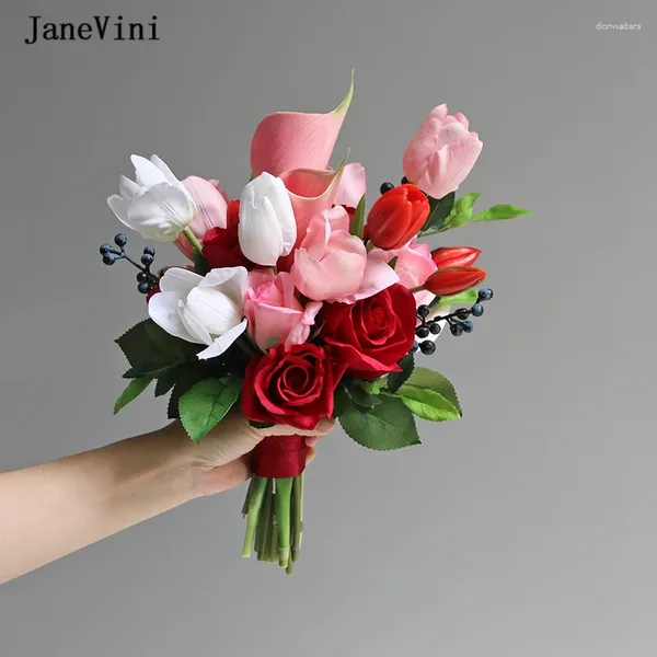 Fleurs de mariage Janevini Bouquets nuptiles occidentaux élégants