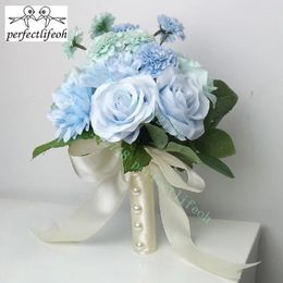 Fleurs de mariage PerfectLifeoh Bouquet Buque Casamento Decoration Bridal