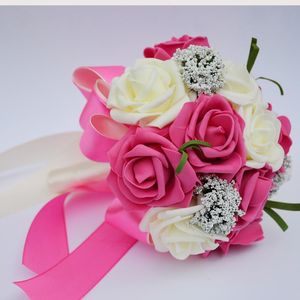 Wedding Flowers Perfectlifeoh Bride Holding Bouquets For Bridesmaids Decoration Accessories Small Bridal BouquetsWedding