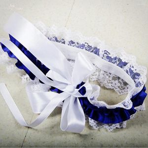 Bruiloft Bloemen RSB18 Yiabirdal Sexy Bruid Kousenband Kant Wit Lichtblauw Prom Get The Good Stuff