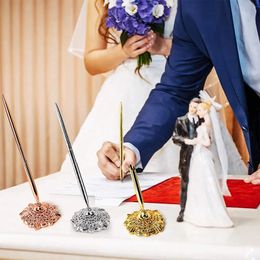 Wedding Guest ondertekening diamanten pen bruid om bruidsmeisjes te zijn bruidspencen