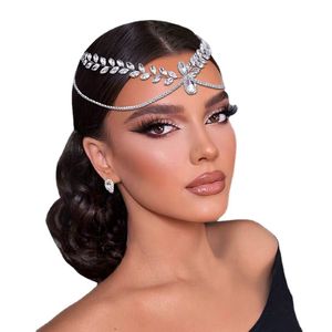 accessoires de cheveux de mariage bijoux ornements de mariage fête de danse anniversaire princesse rêve extravagant argent fait à la main style classique luxueux