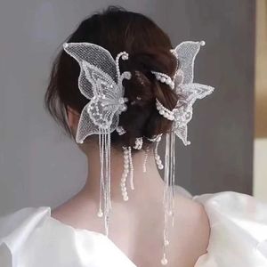 Bijoux de cheveux de mariage Fairy Oreau Heathes Crystal Epin de cheveux Nouveau papillon