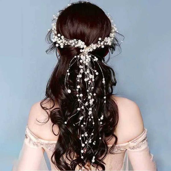 Bijoux de mariage Fashion Fabe Perle Perles à cheveux Perles multicolo