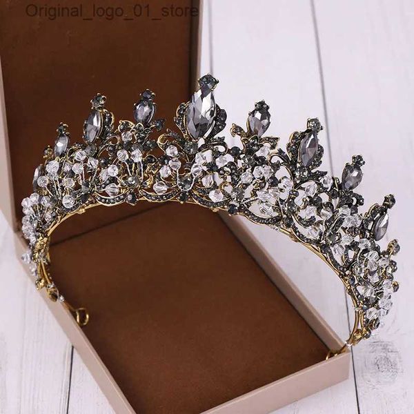 Joyas para el cabello de boda accesorios de joyería para el cabello de boda barroque para mujeres tiara nupcial y corona diadem diadem