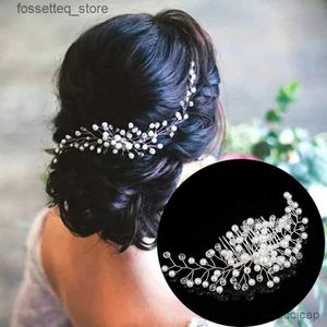 Bijoux de cheveux de mariage bijoux de mariage bijoux simule les épingles à cheveux coiffures de mariage bijoux de mariée accessoires pour filles pour femmes r231014 l240402