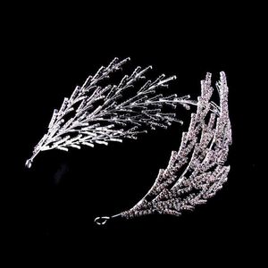 Bijoux de cheveux de mariage femmes luxe cristal bandeau strass bandeau fée diadèmes couronnes pour mariage anniversaire maquillage fête mariée casque T220907