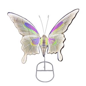 Wedding Hall Props Air Wings Mall Performance Party Decora Hanger Wedd Iron Art Electric Intelligent Dynamic Luminous Butterfly