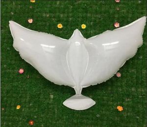 Bruiloft helium opblaasbare biologisch afbreekbare witte duifballonnen voor bruiloftdecoratie duivenvormige bio ballonnen kd17800488