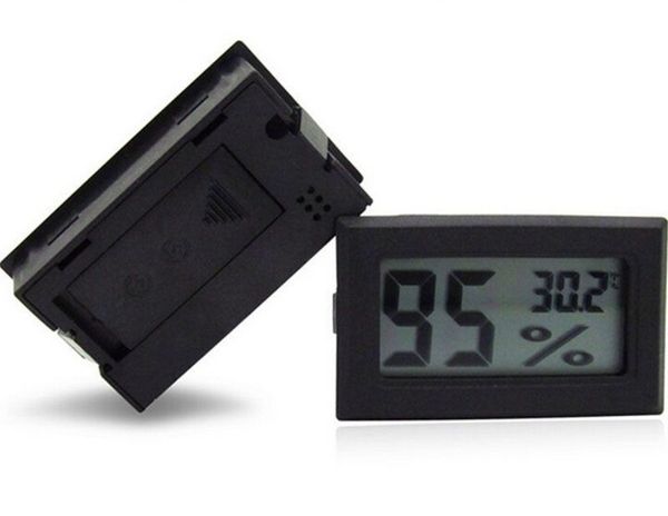 Mini Digital LCD Temperatura interior Humedad Medidor Termómetro Higrómetro Probador