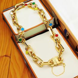 Conjuntos de joyería de boda AAA collares gruesos para mujeres de lujo Hip Hop cadena collar pulsera pendientes moda fiesta regalo de vacaciones 231207