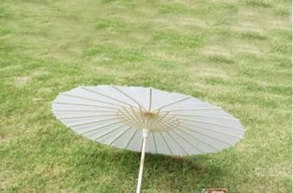 Parasols de boda para paraguas de papel blanco mini artesanía para paraguas 5 diámetro: 20,30,40,60,84 cm Decoración de favor de la boda