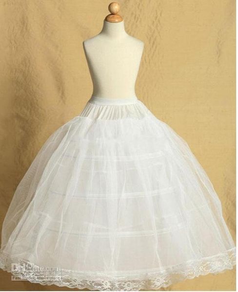 Jupon de robe de bal d'enfant de fête de mariage pour la robe de fille de fleur6858547