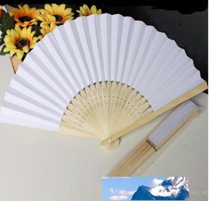 Promotion de décoration de fête de mariage FAVO 100 PCSLOT 21 cm Couleur blanc Fan Fan Fan Factory Expert Qualité de conception de la qualité du dernier ST8793496
