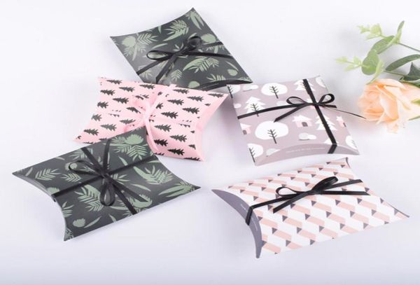 Mariage Favor Favor Sac cadeau Sweet Cake Gift Candy Wrap Paper Boîtes sacs Anniversaire Party Baby Shower Presents Box HH793689499
