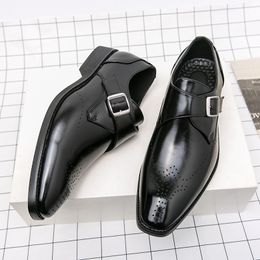 Men de mariage Men 68 Robe italienne Mobine de grande qualité Mélionneuse mâle Chaussures plates Zapatos Hombre Plus taille 48 230718 500