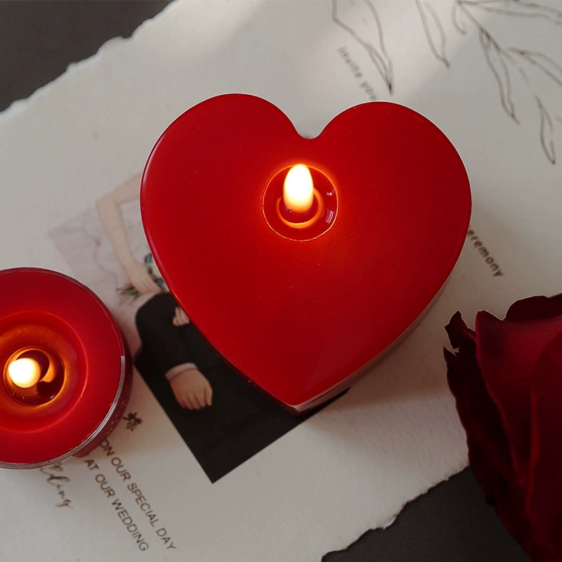 Proposition de mariage Candle arrière-plan décoration royal Essence Candle Candle Dîner de cire de cire
