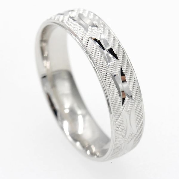 Anneaux de mariage 925 bague de couple en argent sterling pour les amoureux géométrique surface rugueuse élégante bande de mariage bijoux pour hommes femmes cadeau 231027