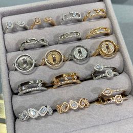Trouwringen 925 sterling zilveren luxe sieraden Toi Moi klassiek ontwerp liefhebbers LIEFDE ring vrouwen VRIENDIN GIFT 230726