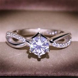 Wedding Rings 925 Sterling Silver Natural Sapphire Opal geboorten geboorten bruid prinses bruiloft verlovingsring maat 6 7 8 9 10