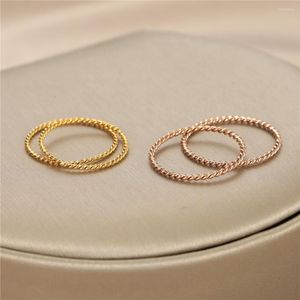 Wedding ringen Anslow groothandel mode sieraden twist joints voor tieners meisjes vrouwen houden van schattige bruid verloving Valentijnsdag