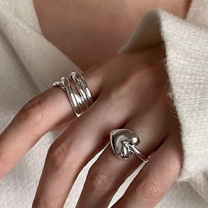 Trouwringen Collectie Romantische Liefde Hart Kruis Ontwerp Geplatineerd Dames Ring Promotie Sieraden Voor Vrouwen Nooit Vervagen