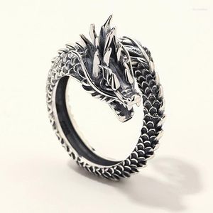 Anillos de boda de dragón bohemio para mujer, tendencia de fiesta Bohemia, regalo de joyería Irregular geométrico creativo coreano