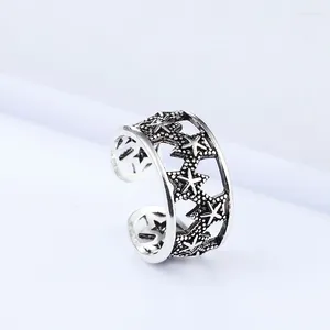 Anneaux de mariage Boho Vintage Star for Women Finger Ring 2024 Cadeaux de bijoux bohème féminins