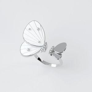 Trouwringen Vlinder open ringen voor vrouwen verstelbare insectenringen grappig creatief schattig kawaii y2k sieraden voor kinderen fairycore esthetische 230724