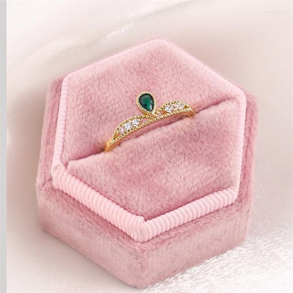 Bagues de mariage Charme Crown Princess Ring pour femme Fashion Geek Jewelry Accessoires