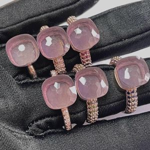 Alliances Classique Femme Bijoux Mode Fiançailles Cristal Bonbon Violet 6 Remise Sélection Pour la Saint Valentin Cadeaux d'anniversaire