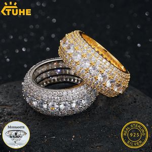 Anneaux de mariage personnalisés unisexe hommes argent 925 luxe femmes bijoux fins 231129