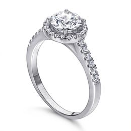 Wedding ringen diamantringen S925 zilveren ring voor vrouwen, eenvoudige en stijlvolle, 18k platina bruiloftsvoorstel ring sieraden
