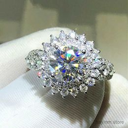 Wedding ringen prachtige zilveren kleur trouwringen voor vrouwen