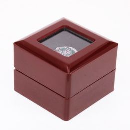 Anneaux de mariage Usine Prix de gros PE Championship Ring Clear Top Display Boxes Drop 230726