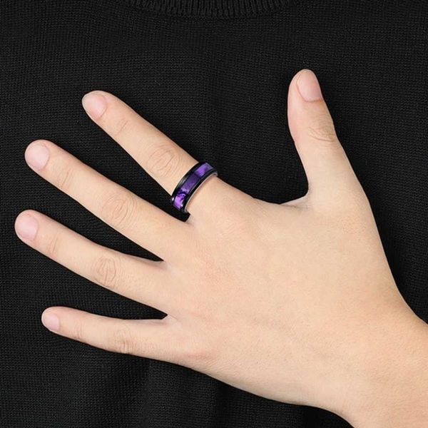 Bagues de mariage mode élégants dames bancs papillon et titanium sonneurs en acier pour hommes sonneurs prometteurs sonneurs surprise bijoux cadeaux