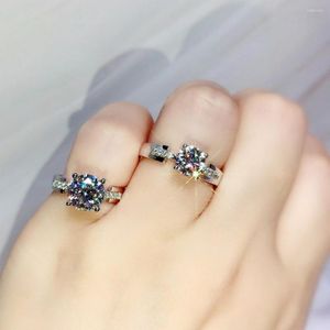 Wedding Rings vier koperen vergulde platina koehoofd overlapping opening Resivery Women Ring Lady Gift Finger Jewellerly