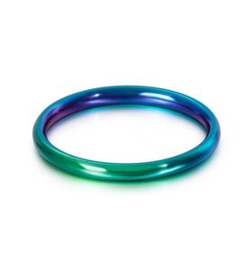 Trouwringen Eenvoudig stel ring titanium staal roestvrijstalen regenboog sieradenliefhebbers039 klassieke bands 2mm6877013