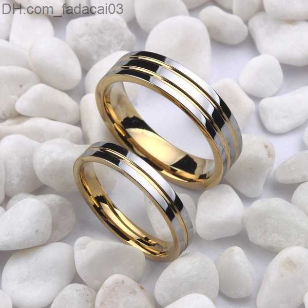 Tamaños de anillos de boda 4125 Anillo de boda de tungsteno Anillo de pareja Anillo de compromiso Grabado (el precio es un anillo) Z230711