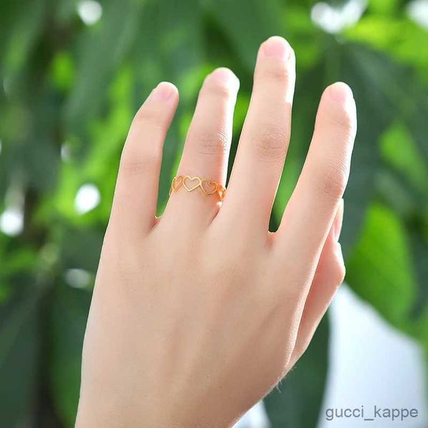 Anillos de boda, anillos de tendencia para mujer, anillo bonito, joyería para mejor amigo R231010