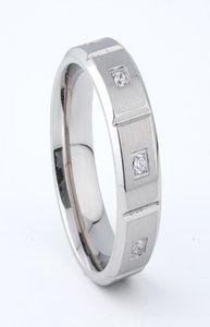 Trouwringen Unieke Designer 8mm CZ Stenen Band Sieraden Voor Mannen En Vrouwen Huwelijk Verjaardag Mode Cadeau1147698