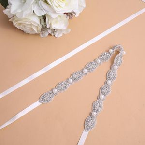 Ceintures de mariage NZUK ceinture de mariée en cristal scintillant ceinture en strass robes formelles pour femmes pour la décoration de fête