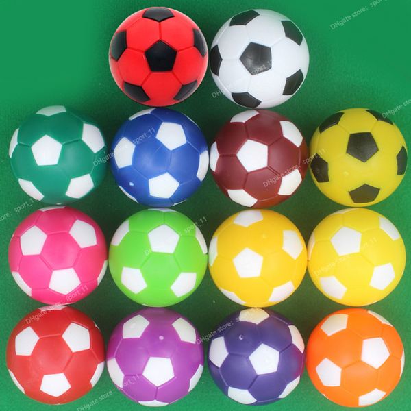 Balón de fútbol pequeño de 36 mm, mini pelotas de futbolín, balón de fútbol de mesa colorido, juegos de interior, futbolín, fútbol para entretenimiento, deportes de equipo, deportes de fútbol