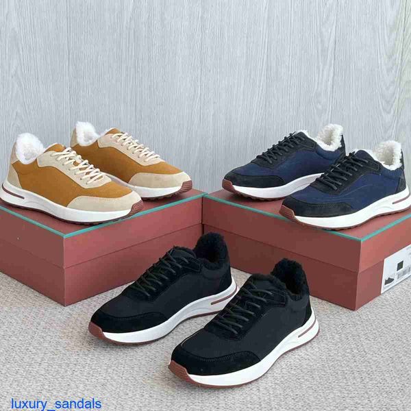 Zapatillas de Caminata de Fin de Semana Loropinas Zapatos Casuales Otoño e Invierno Zapatos de Lana Impermeables Fondo Grueso con Cordones Zapatos Casuales cálidos Moda Deportes al Aire Libre Zapatos de Hombre HB MF70