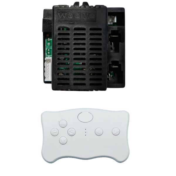 Weeelye 6V RX89 2.4G Bluetooth Remote Control Receiver pour enfants Véhicule électrique, roulez sur Baby Toy Car Transmetteur Controlle