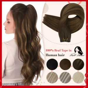 Trame Pleine Brillance Vierge Bundles Extensions de Cheveux Humains pour Femmes Trame de Cheveux Humains 50G Cheveux Humains Blonde Bundles Double Trame Coudre dans les Cheveux