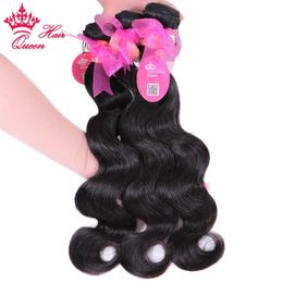 Inslagen Braziliaanse Virgin Raw Hair Weave Bundels Body Wave Haar Inslagbundels Aanbieding 100% Human Hair Extensions Gratis Verzending Queen Hair Produ